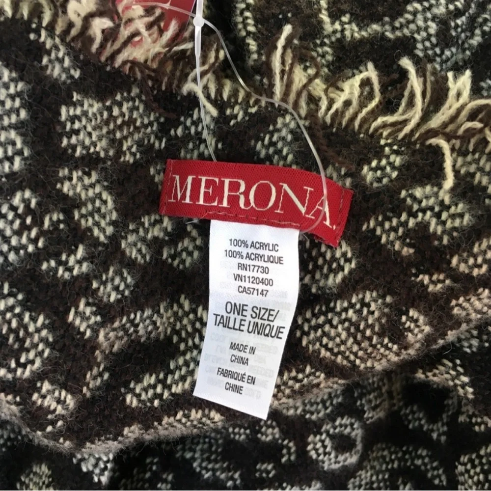 NEW Merona Animal Print Leopard Scarf